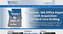 Desktop Screenshot of holtservicesinc.com